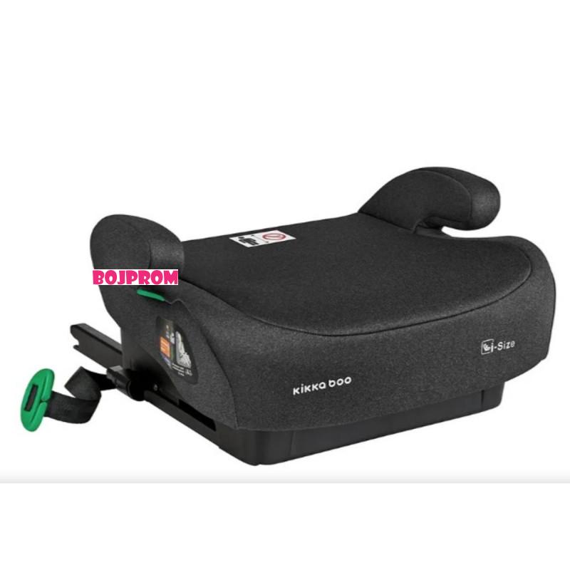 KIKKA BOO AUTOSJEDALICA I-TIP I-SIZE BLACK 41002160034 