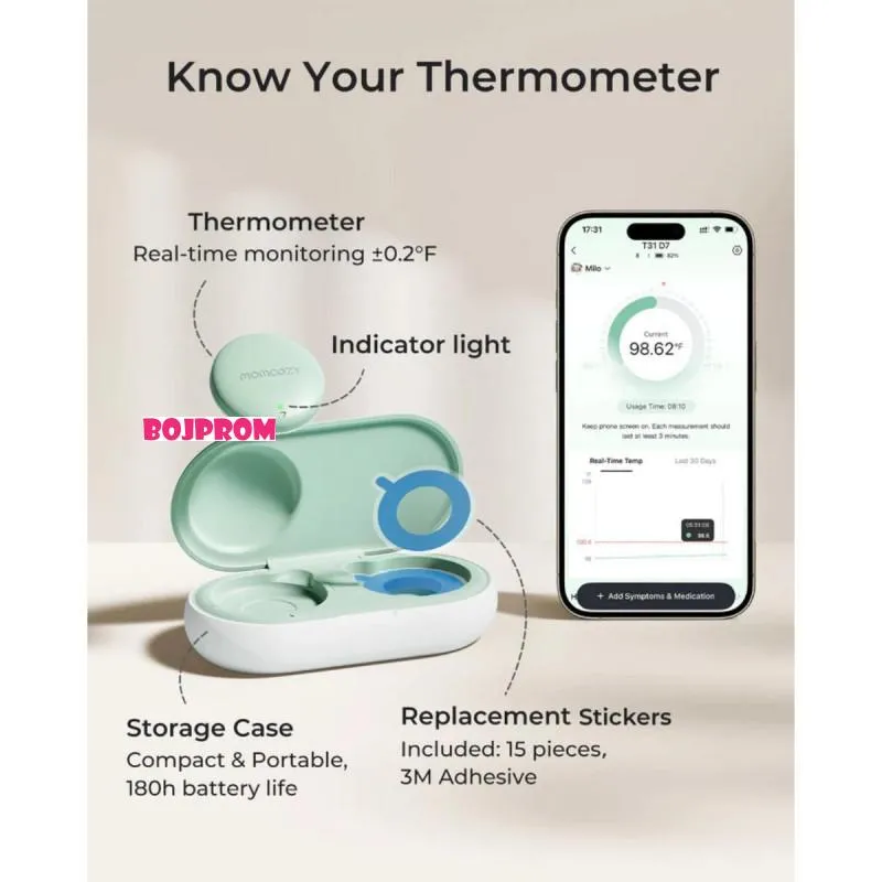 MOMCOZY SMART BEBI TOPLOMJER TH003-GR70000B10101-A T31 