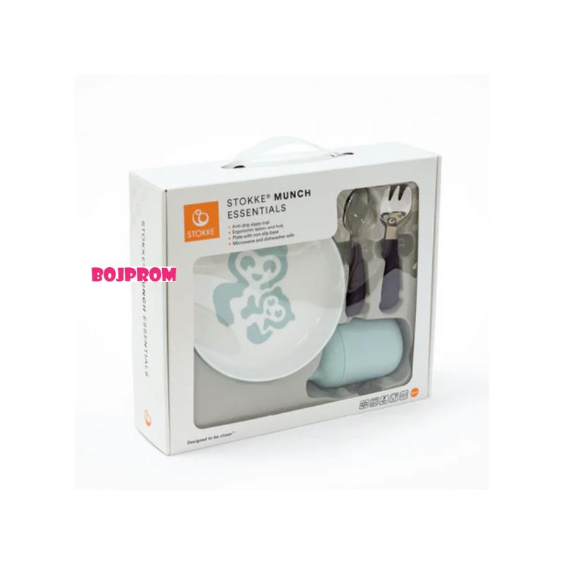 STOKKE SET ZA HRANJENJE SOFT MINT 529801 