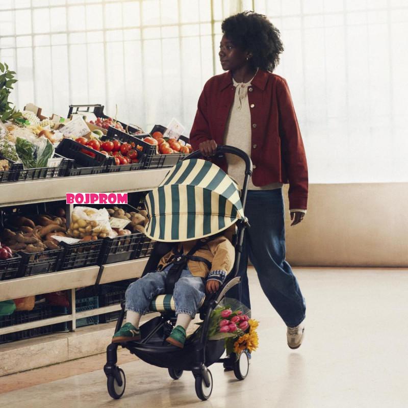 STOKKE YOYO3 SASIJA/KONSTRUKCIJA BLACK 646002 I YOYO3 SPORTSKO SJEDISTE 6+ COLOR PACK RIVIERA MONACO 646416 