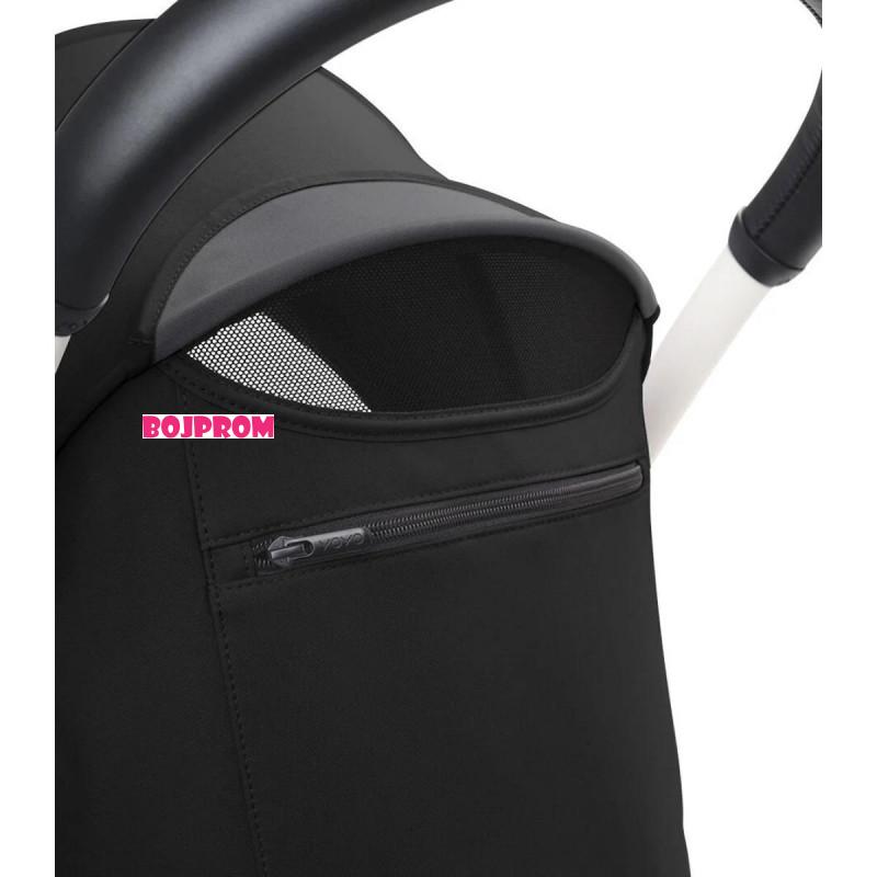 STOKKE YOYO3 SASIJA/KONSTRUKCIJA BLACK 646002 I YOYO3 SPORTSKO SJEDISTE 6+ COLOR PACK BLACK 646403 