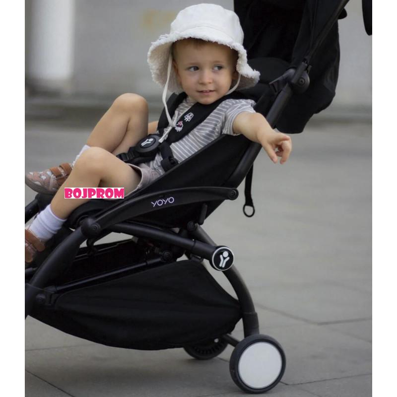 STOKKE YOYO3 SASIJA/KONSTRUKCIJA BLACK 646002 I YOYO3 SPORTSKO SJEDISTE 6+ COLOR PACK BLACK 646403 