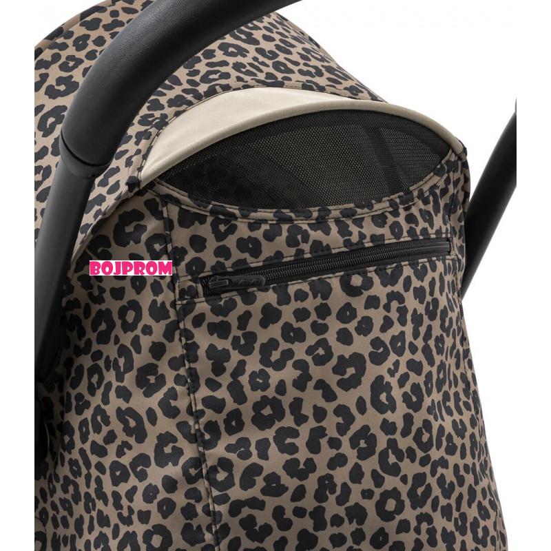 STOKKE YOYO3 SASIJA/KONSTRUKCIJA BLACK 646002 I YOYO3 SPORTSKO SJEDISTE 6+ COLOR PACK LEOPARD 646413 
