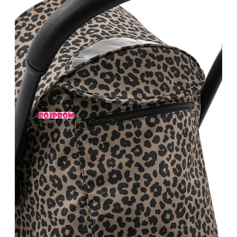 STOKKE YOYO3 SASIJA/KONSTRUKCIJA BLACK 646002 I YOYO3 SPORTSKO SJEDISTE 6+ COLOR PACK LEOPARD 646413 