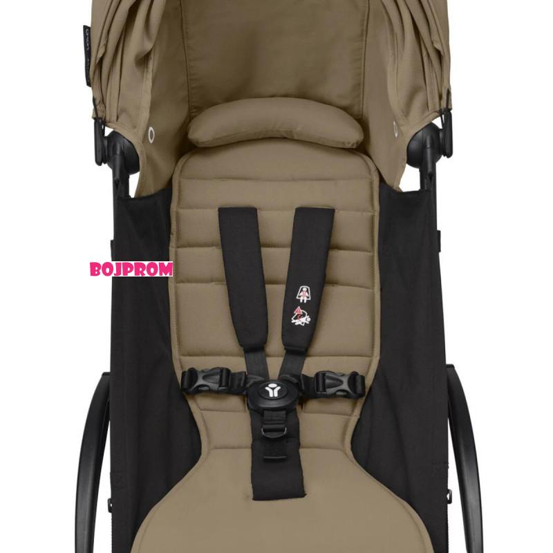 STOKKE YOYO3 SASIJA/KONSTRUKCIJA BLACK 646002 I YOYO3 SPORTSKO SJEDISTE 6+ COLOR PACK TOFFEE WW 646408 