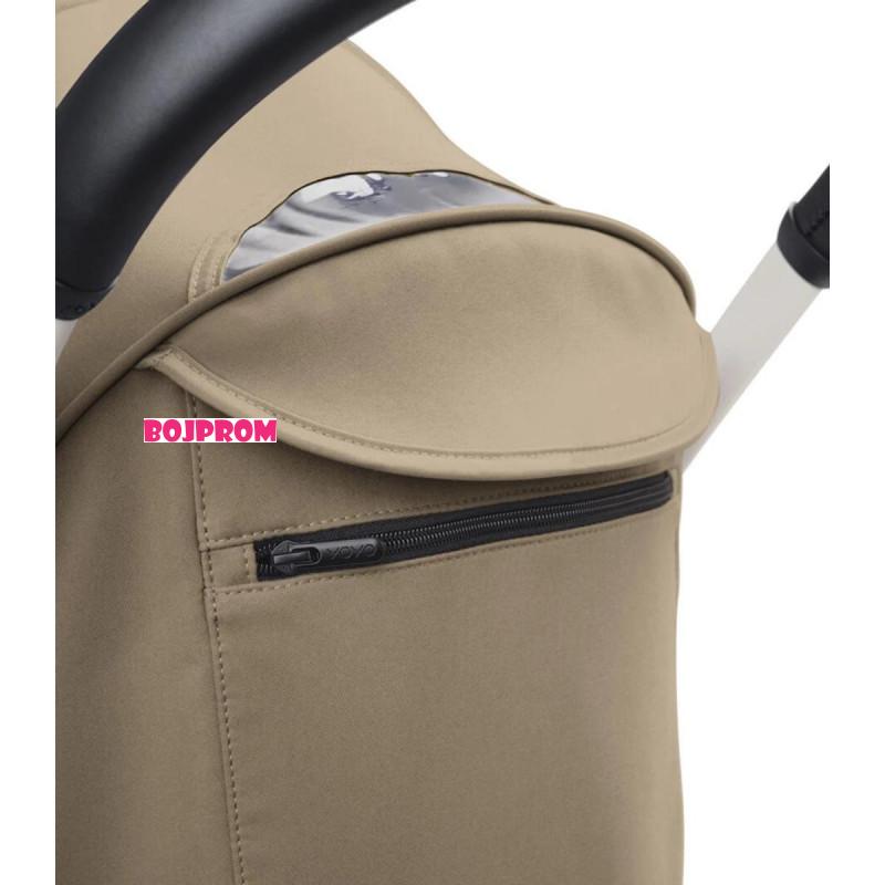 STOKKE YOYO3 SASIJA/KONSTRUKCIJA BLACK 646002 I YOYO3 SPORTSKO SJEDISTE 6+ COLOR PACK TOFFEE WW 646408 