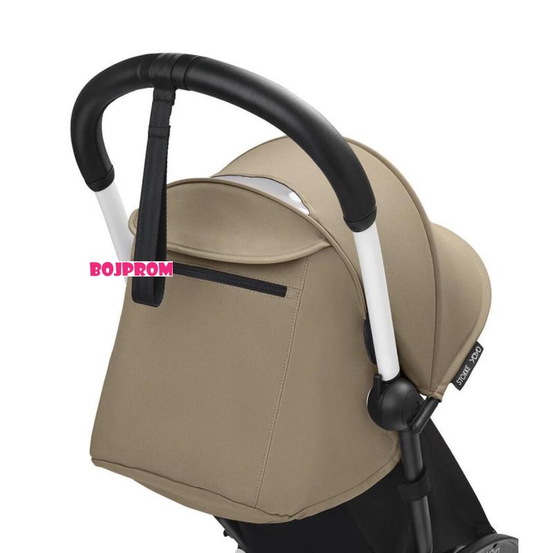 STOKKE YOYO3 SASIJA/KONSTRUKCIJA BLACK 646002 I YOYO3 SPORTSKO SJEDISTE 6+ COLOR PACK TOFFEE WW 646408 