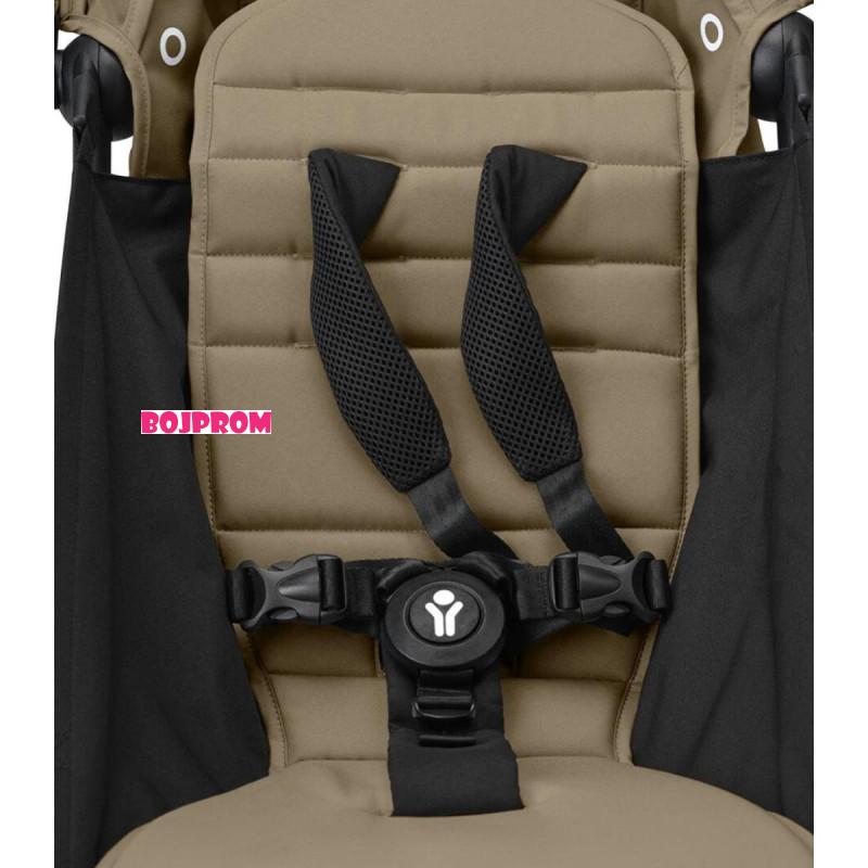 STOKKE YOYO3 SASIJA/KONSTRUKCIJA BLACK 646002 I YOYO3 SPORTSKO SJEDISTE 6+ COLOR PACK TOFFEE WW 646408 