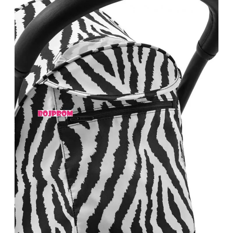 STOKKE YOYO3 SASIJA/KONSTRUKCIJA BLACK 646002 I YOYO3 SPORTSKO SJEDISTE 6+ COLOR PACK ZEBRA 646414 
