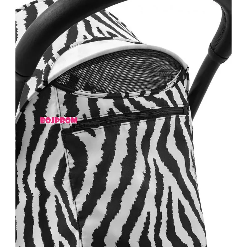 STOKKE YOYO3 SASIJA/KONSTRUKCIJA BLACK 646002 I YOYO3 SPORTSKO SJEDISTE 6+ COLOR PACK ZEBRA 646414 