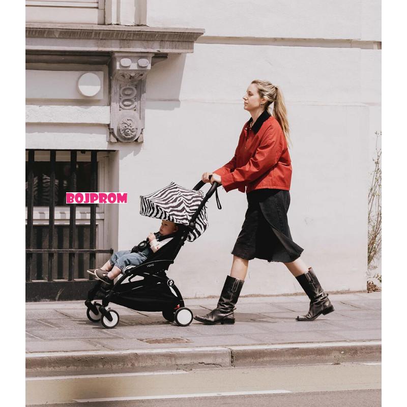 STOKKE YOYO3 SASIJA/KONSTRUKCIJA BLACK 646002 I YOYO3 SPORTSKO SJEDISTE 6+ COLOR PACK ZEBRA 646414 