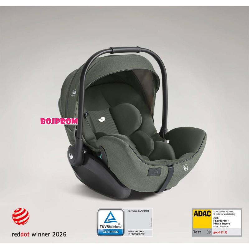 JOIE KOLICA FINITI EVERGREEN 3U1, KORPA RAMBLE XL EVERGREEN I AUTOSJEDALICA I-LEVEL PRO EVERGREEN 