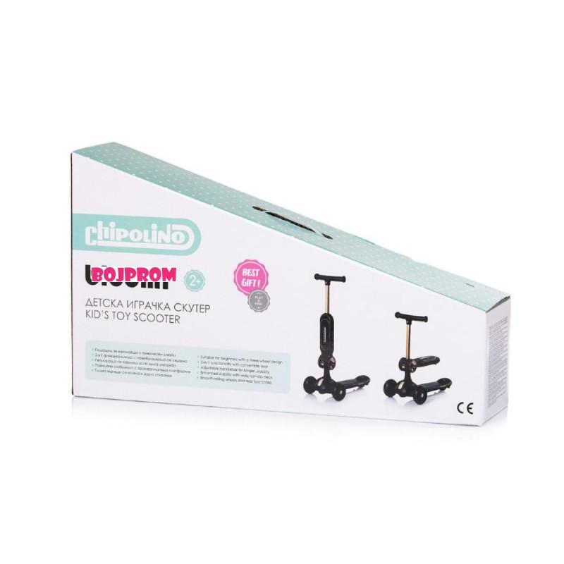 CHIPOLINO TROTINET BLOOMI BLACK DSBLO0261BK 