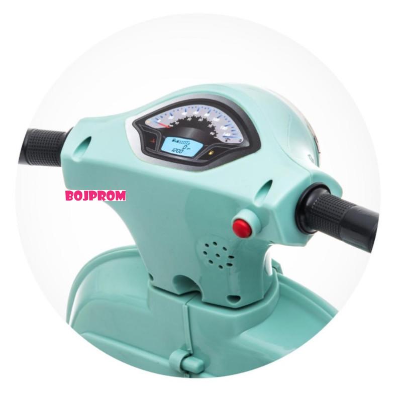CHIPOLINO EL.MOTOR MINI VESPA TEAL GREEN ELMMVE261TG 