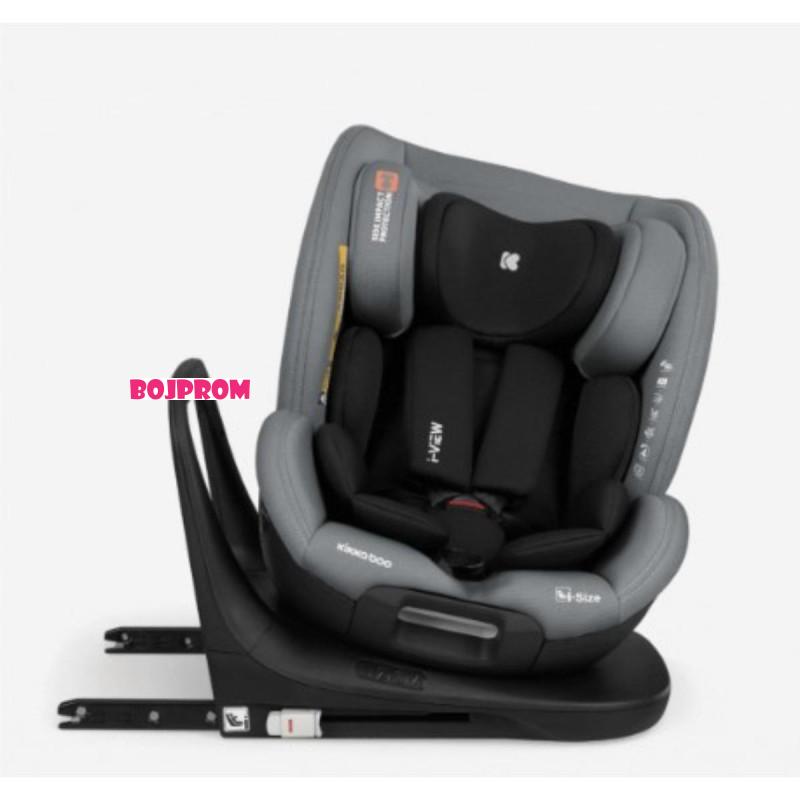 KIKKA BOO AUTOSJEDALICA I-VIEW I-SIZE DARK GREY 31002100033 