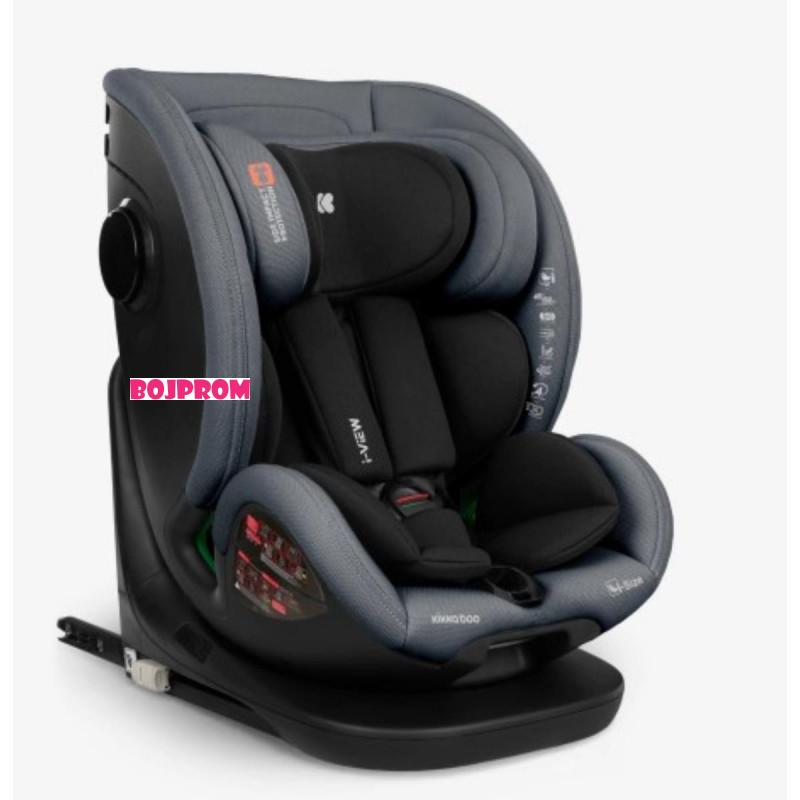 KIKKA BOO AUTOSJEDALICA I-VIEW I-SIZE DARK GREY 31002100033 