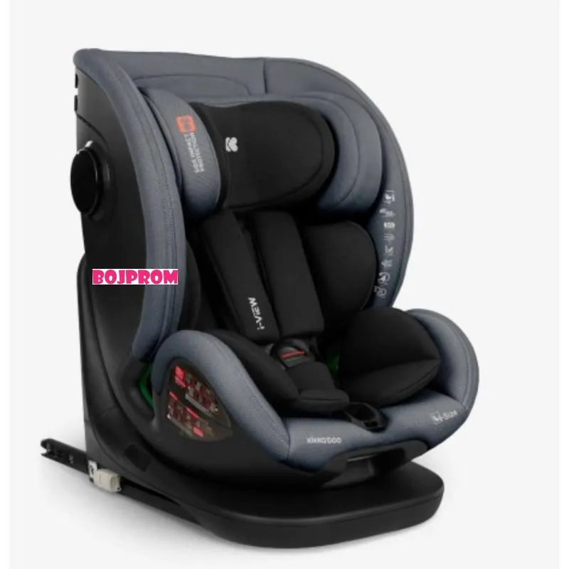 KIKKA BOO AUTOSJEDALICA I-VIEW I-SIZE DARK GREY 31002100033 