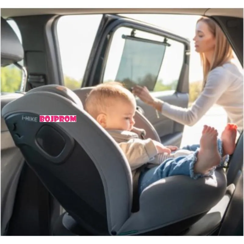 KIKKA BOO AUTOSJEDALICA I-HIKE I-SIZE BLACK 2026 31002100077 