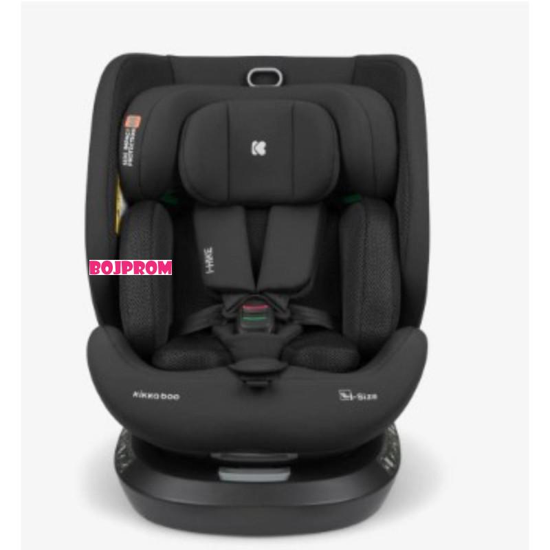 KIKKA BOO AUTOSJEDALICA I-HIKE I-SIZE BLACK 2026 31002100077 