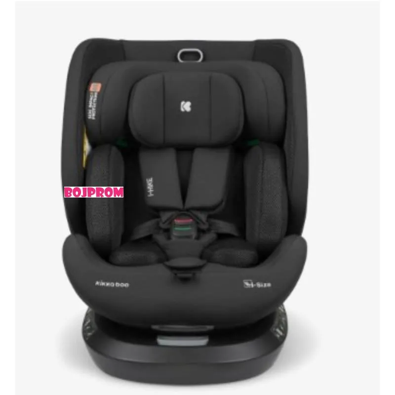 KIKKA BOO AUTOSJEDALICA I-HIKE I-SIZE BLACK 2026 31002100077 