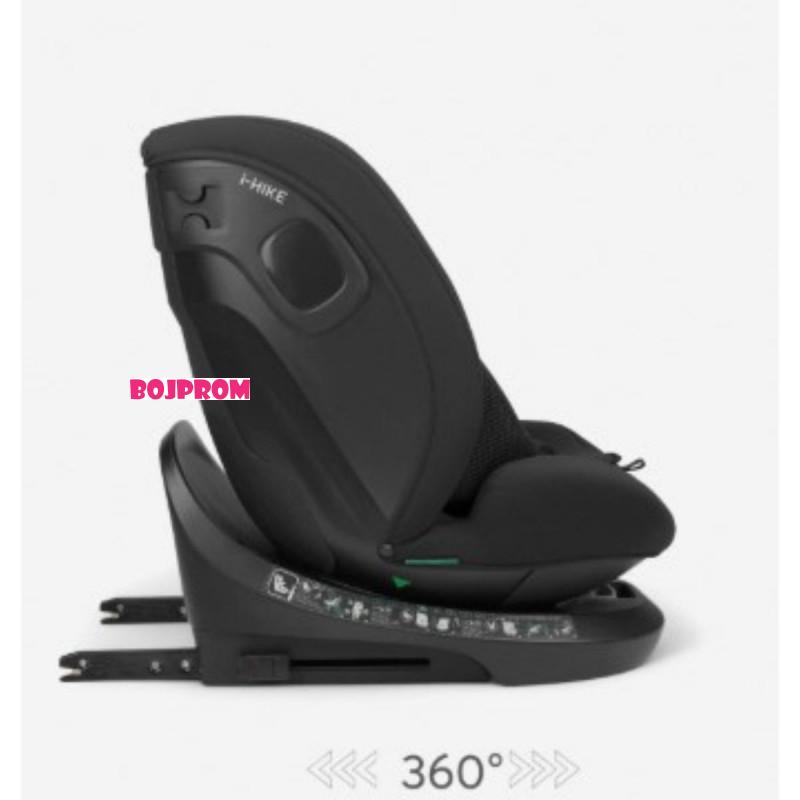 KIKKA BOO AUTOSJEDALICA I-HIKE I-SIZE BLACK 2026 31002100077 
