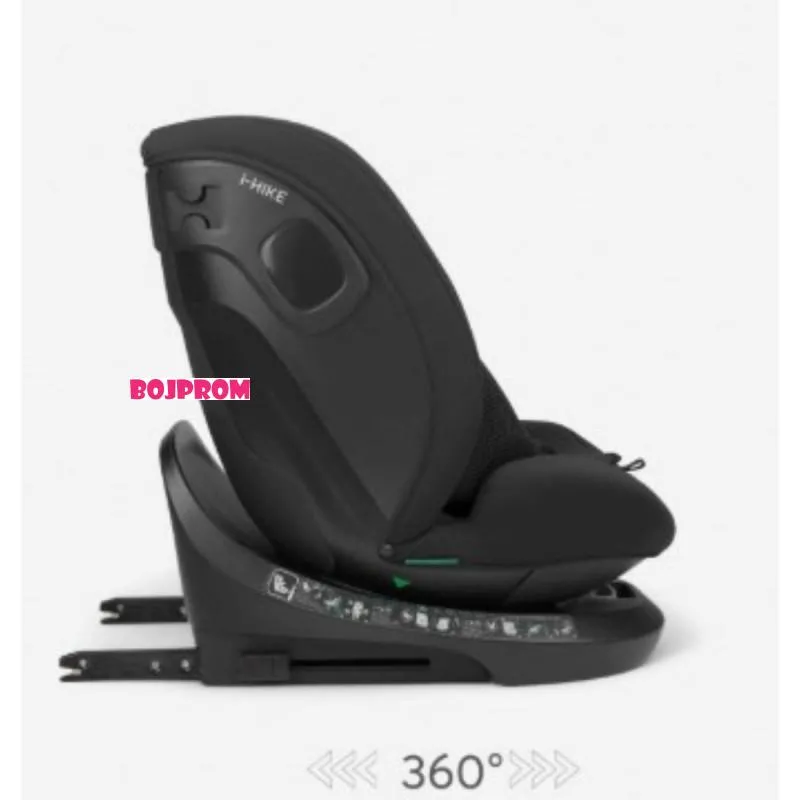 KIKKA BOO AUTOSJEDALICA I-HIKE I-SIZE BLACK 2026 31002100077 