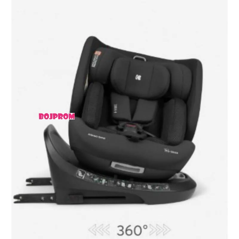 KIKKA BOO AUTOSJEDALICA I-HIKE I-SIZE BLACK 2026 31002100077 