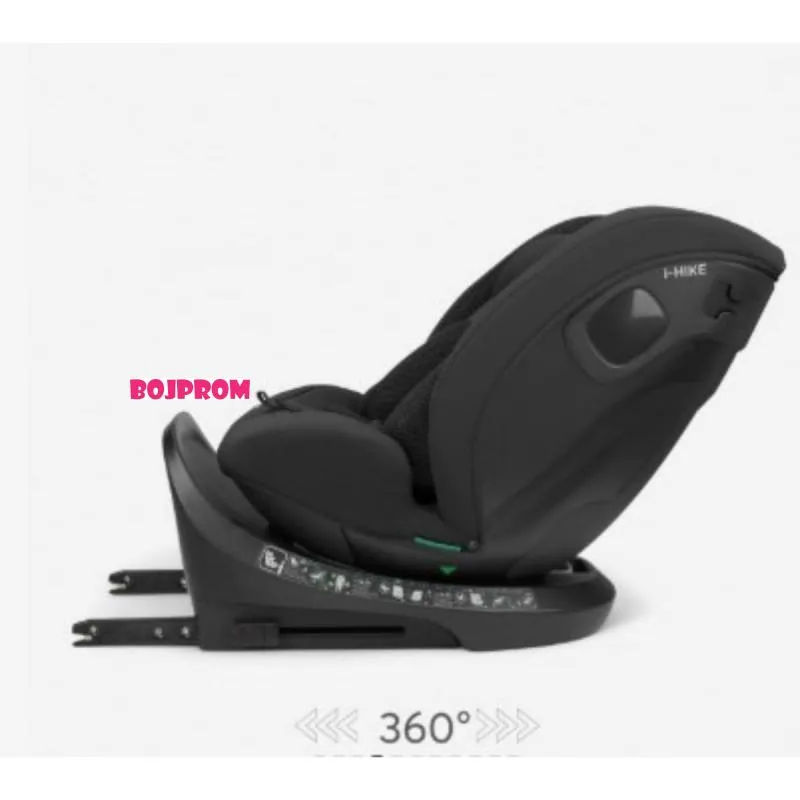 KIKKA BOO AUTOSJEDALICA I-HIKE I-SIZE BLACK 2026 31002100077 