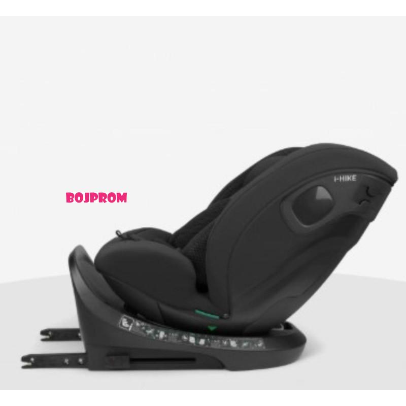 KIKKA BOO AUTOSJEDALICA I-HIKE I-SIZE BLACK 2026 31002100077 