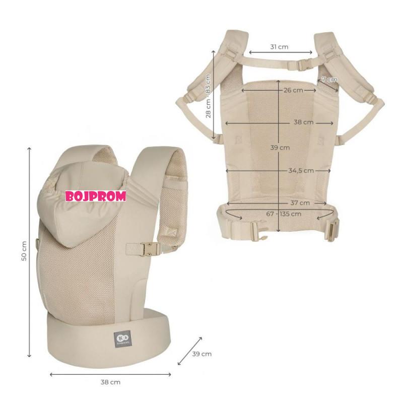KINDERKRAFT NOSILJKA XARRYBEE BEIGE 54996 