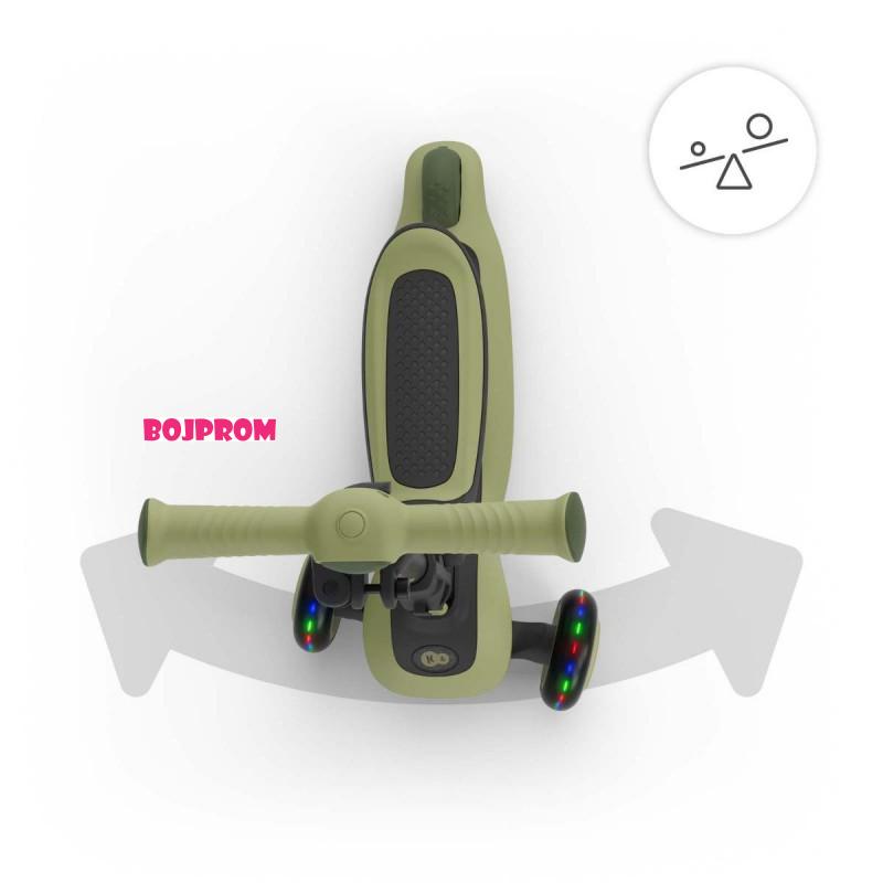 KINDERKRAFT ROMOBIL 2U1 HALLEY GREEN 54414 