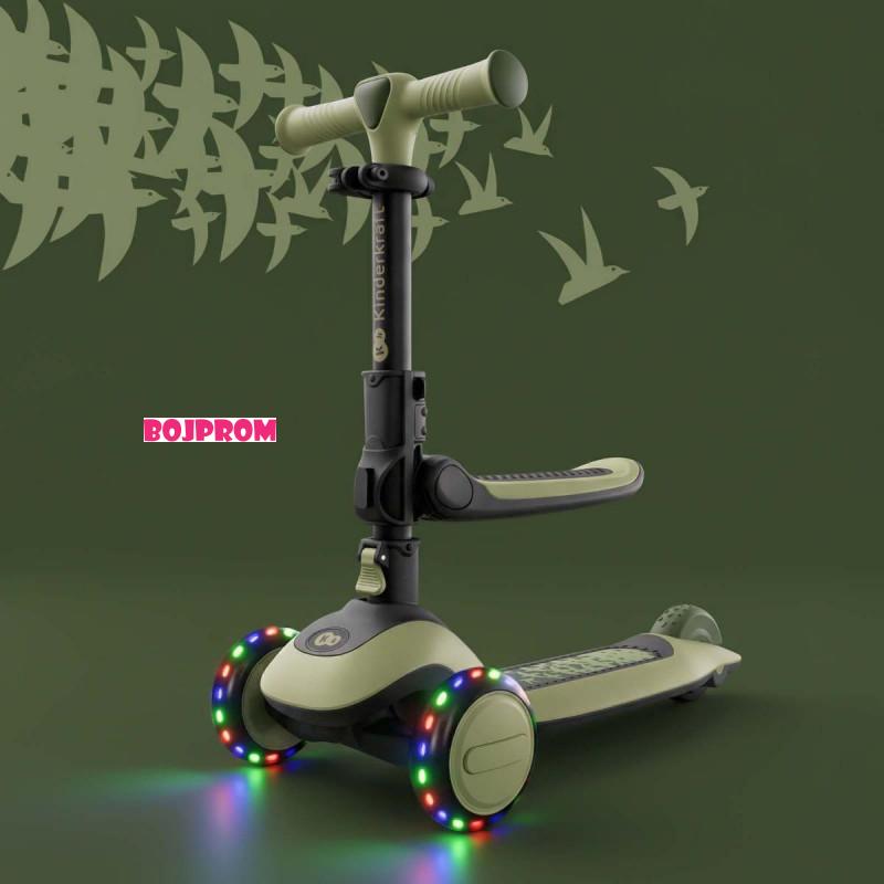KINDERKRAFT ROMOBIL 2U1 HALLEY GREEN 54414 