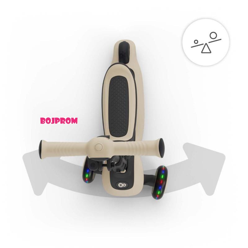 KINDERKRAFT ROMOBIL 2U1 HALLEY WHITE 54412 