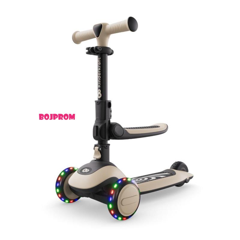 KINDERKRAFT ROMOBIL 2U1 HALLEY WHITE 54412 