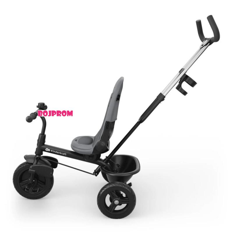 KINDERKRAFT TRICIKL ASTON 2 PLUS GREY 53295 