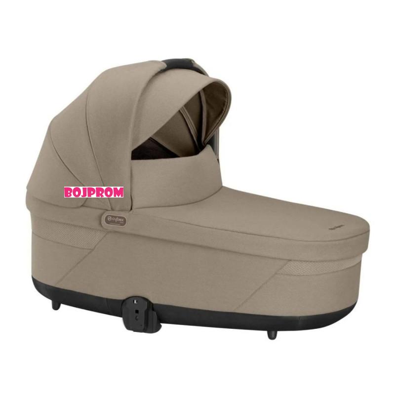 CYBEX KOLICA BALIOS 3U1 S LUX ALMOND(CLOUD G3 PLUS ALMOND BEIGE 526001349+KORPA S LUX ALMOND522005267 