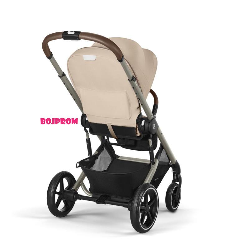 CYBEX KOLICA BALIOS 3U1 S LUX ALMOND(CLOUD G3 PLUS ALMOND BEIGE 526001349+KORPA S LUX ALMOND522005267 