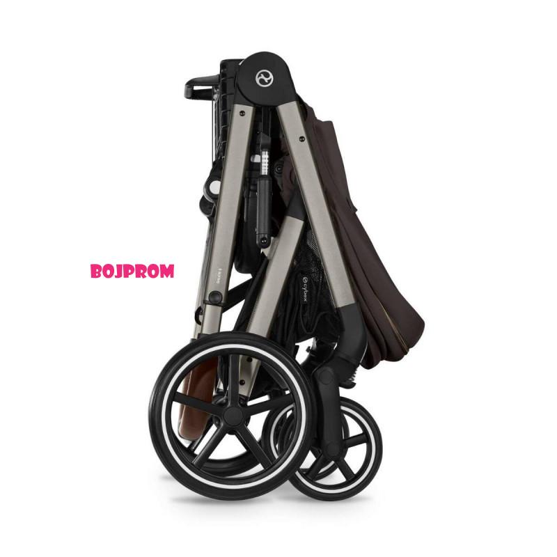 CYBEX KOLICA BALIOS 3U1 CHOCOLATE(KOLICA,KORPA,AUTOSJEDALICA CLOUD G3 PLUS ALMOND BEIGE 526001349) 