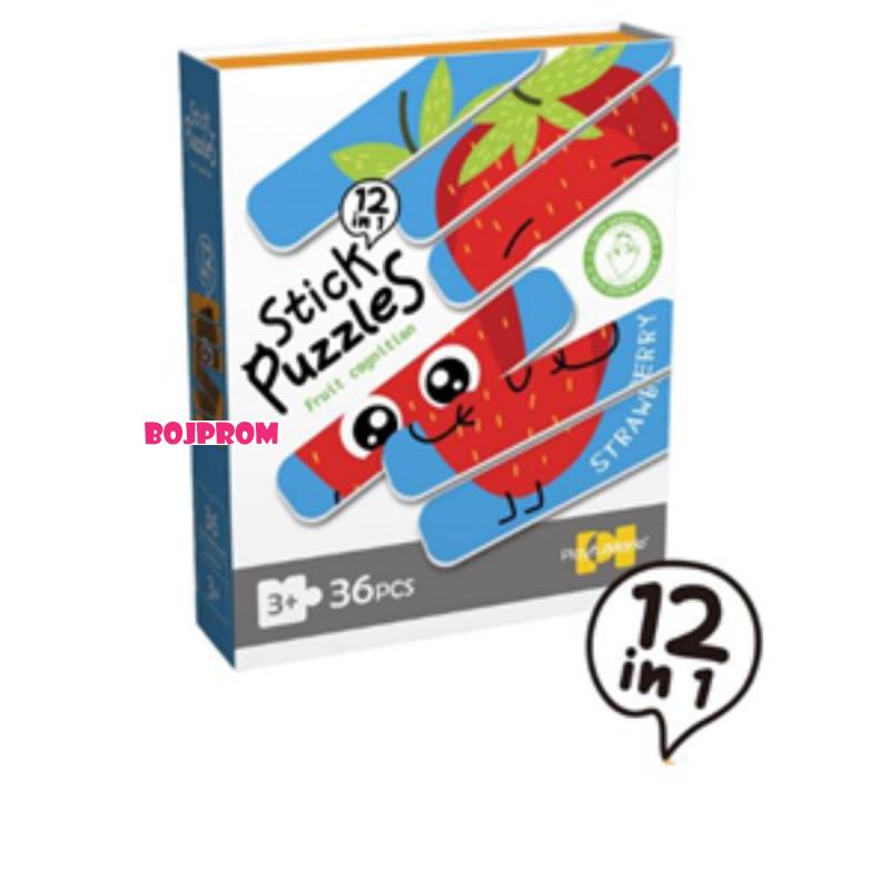 CROCO_TOYS MAGNETNE PUZZLE 36 PCS VOCE 710792 