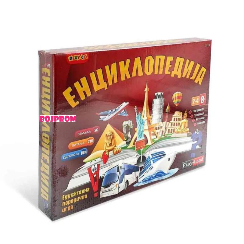 MASTER IGRACKE PL111 PLAY LAND ENCIKLOPEDIJA DRUSTVENA IGRA HR 27200 