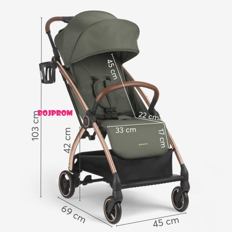 KIKKA BOO KOLICA JOY ARMY GREEN 31001030206 