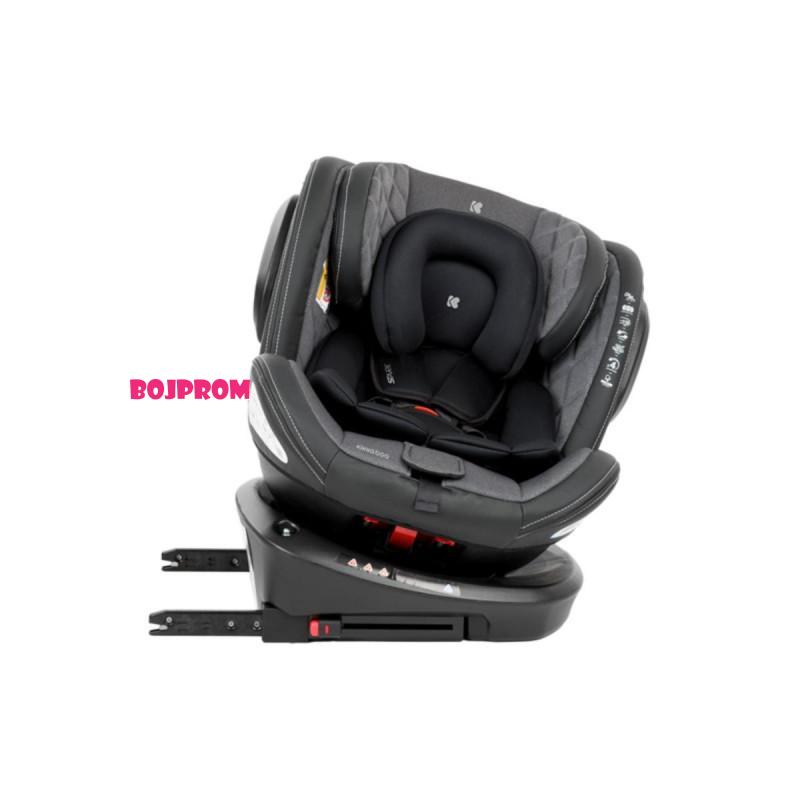 KIKKA BOO AUTO SJEDALICA STARK ISOFIX DARK GREY 2023 31002070087 