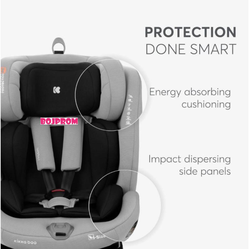 KIKKA BOO AUTO SJEDALICA I-MOOVE I-SIZE BLACK 31002100028 