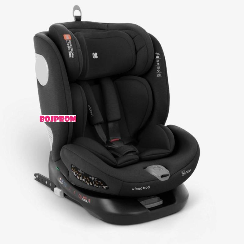 KIKKA BOO AUTO SJEDALICA I-MOOVE I-SIZE BLACK 31002100028 