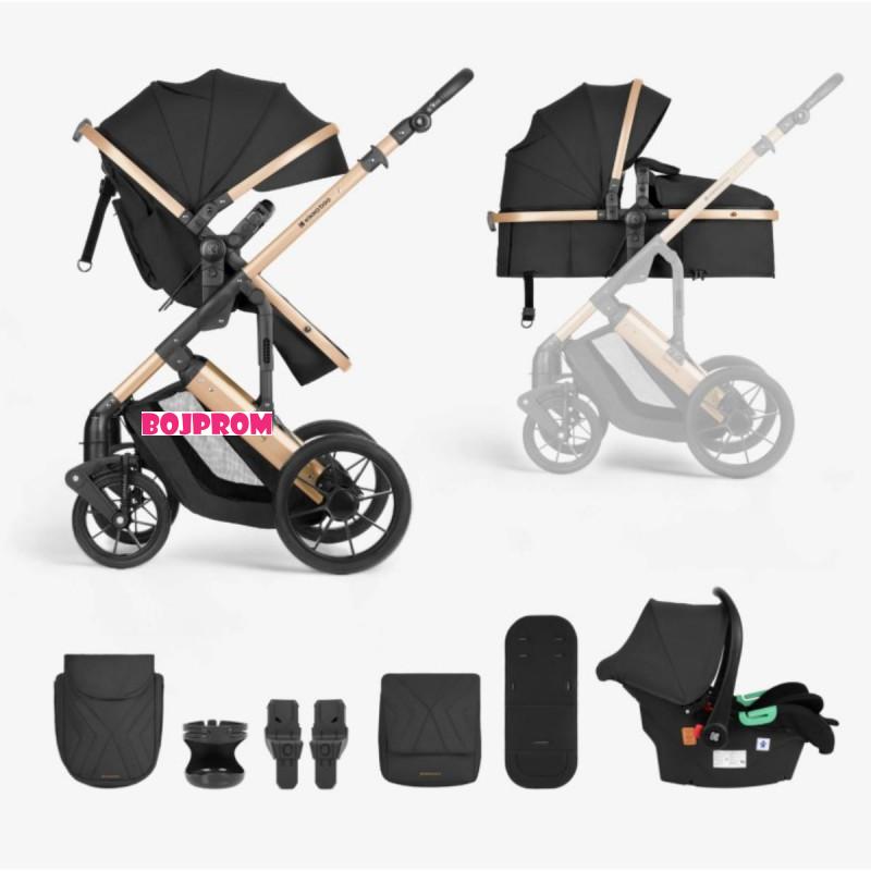 KIKKA BOO KOLICA DARLING BLACK 2024 31001010247 