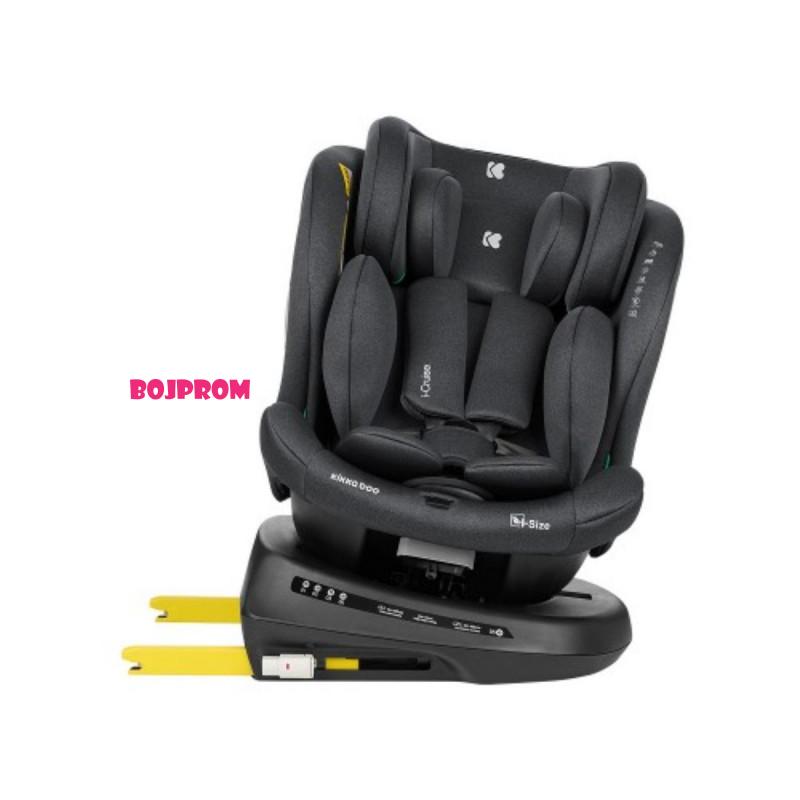 KIKKA BOO AUTO SJEDALICA I-CRUISE I-SIZE BLACK 31002100056 