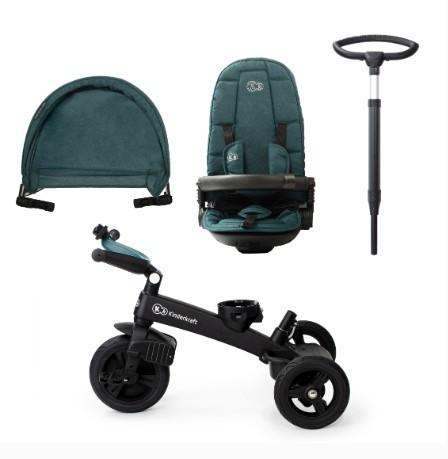 KINDERKRAFT TRICIKL EASYTWIST GREEN 31780 