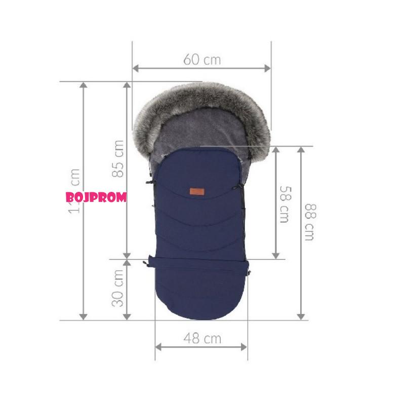 BABY MERC BABY MERC VRECA ZIMSKA ZA KOLICA/NAVLAKA ZA NOGE 