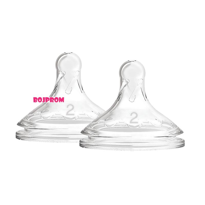 DR_BROWNS SILIKONSKA CUCLA ZA FLASICU VEL.2 2UPAK.WN2201 