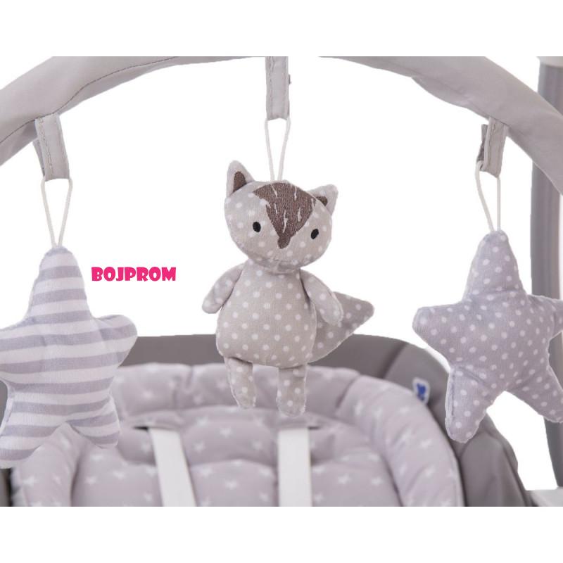 KIKKA BOO STOLICA I LJULJASKA PRIMA GREY 3U1 31005010004 